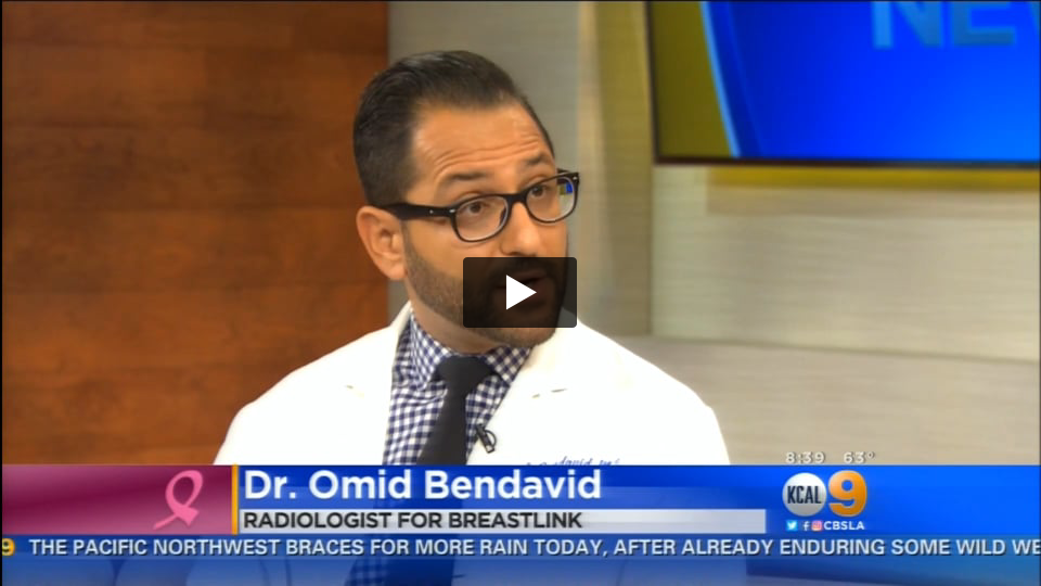 Dr. Omid Bendavid of Breastlink Women's Imaging Tarzana on KCAL 9 ...