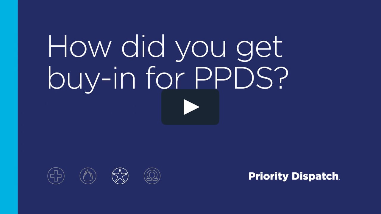 Why Priority Dispatch How did you get buyin for PPDS? on Vimeo