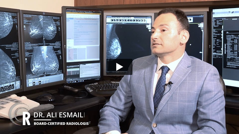 What is a Breast Imaging Specialist - Dr. Ali Esmaili | RadNet TV