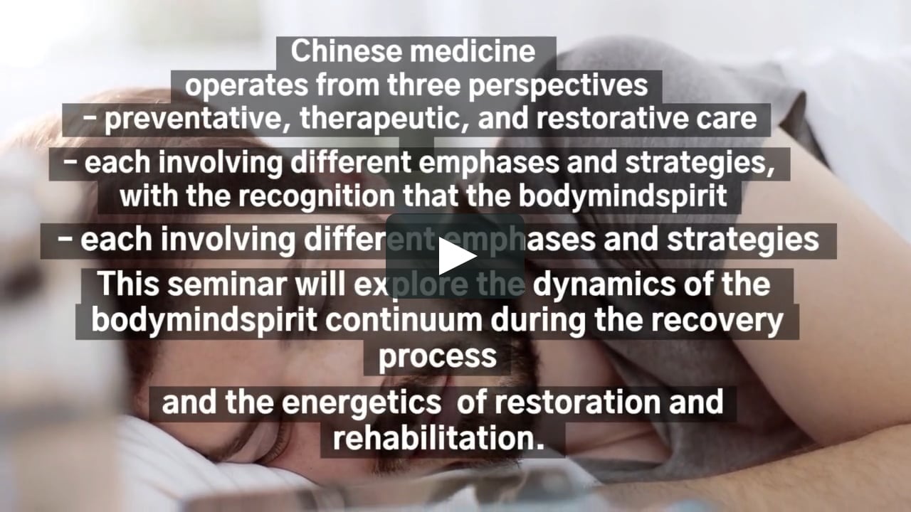 Watch JEFFREY YUEN Acupuncture and Chinese Medicine for the Recovery