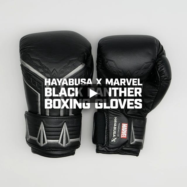 MARVEL® Hero Elite Series: Black Panther Boxing Gloves by Hayabusa