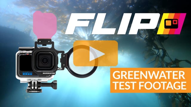 GoPro with FLIP FIlters | Greenwater Filter Test Footage