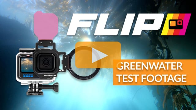 GoPro with FLIP FIlters | Greenwater Filter Test Footage