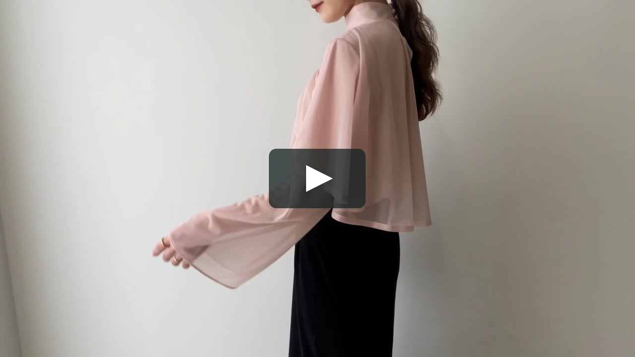 Acka original sheer flare blouse on Vimeo