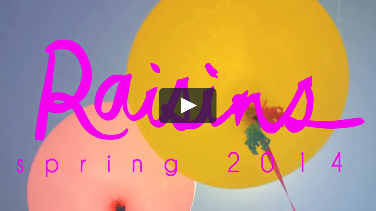 RAISINS Spring 2014 // Behind The Scenes on Vimeo