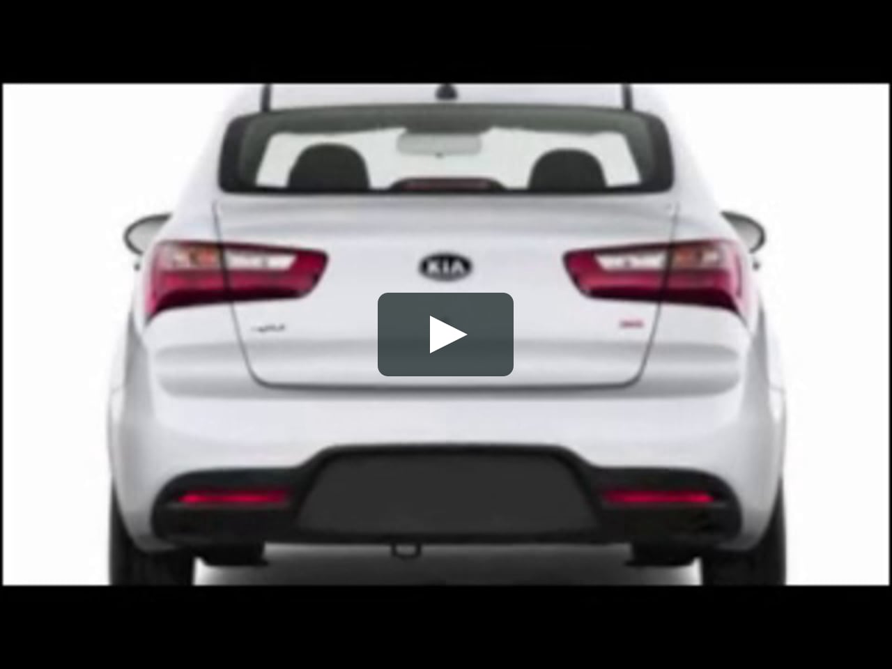 Киа Рио 2018 задняя часть