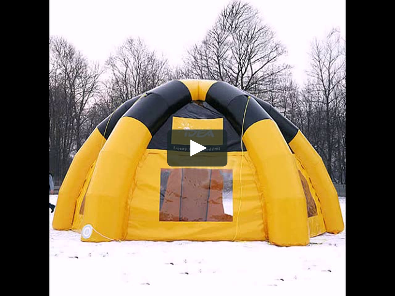 Надувной шатер