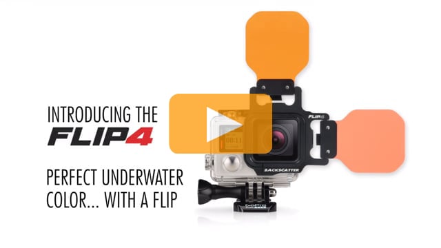 FLIP4 Professional Underwater Color Filters for Gopro