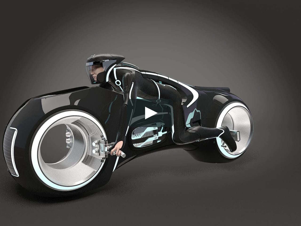 Tron Bike 3d model