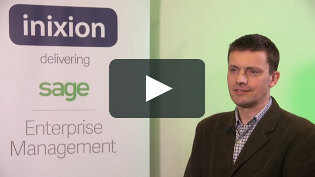 Senior VP Corporate Development at Displaydata discusses how Sage X3 and Inixion are helping their business