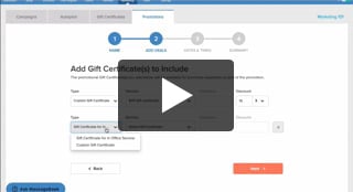 Create a Promotion That Sells More Gift Certificate