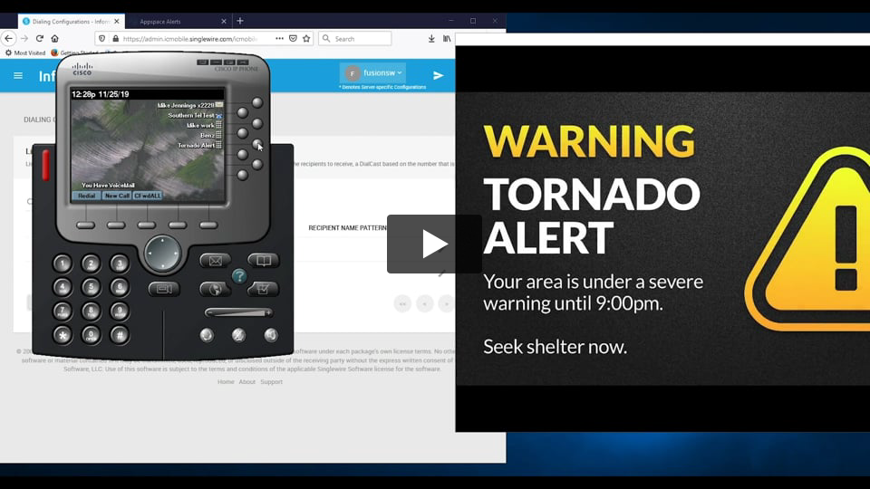 Emergency Notifications - InformaCast and Appspace - WWT