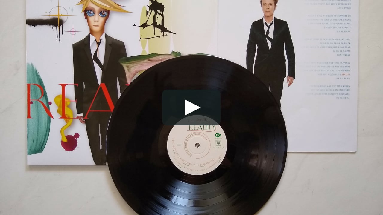 David Bowie - Reality, Full Vinyl (Ziggy Pitch)