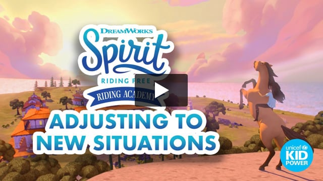 Adjusting to New Situations - Spirit Riding Free