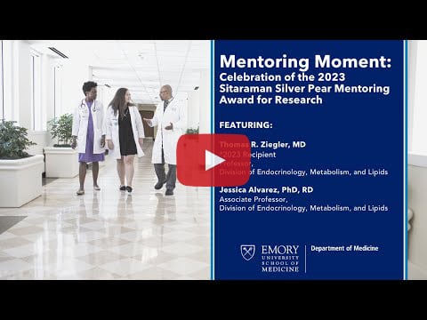 Mentoring Moment: Celebration of the 2023 Silver Pear Mentoring Award for Research