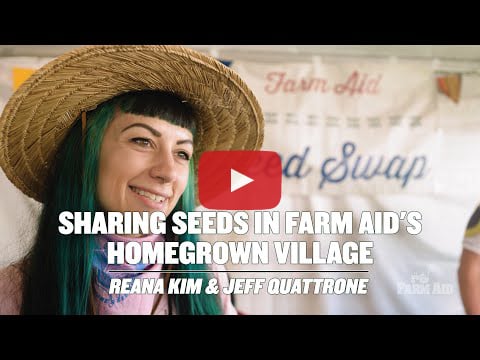 Watch Reana Kim talk about the Farm Aid Seed Share