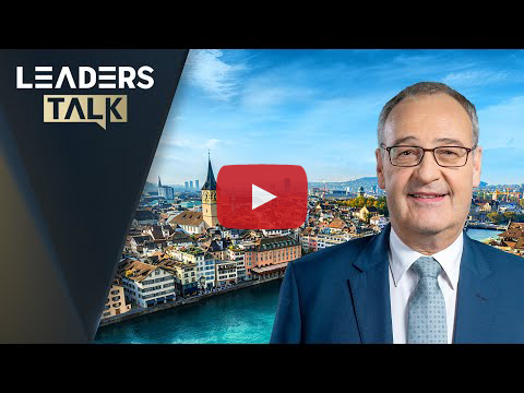 Watch the exclusive interview with Swiss Federal Councillor Parmelin