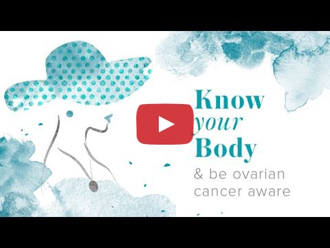 A video about the symptoms of ovarian cancer