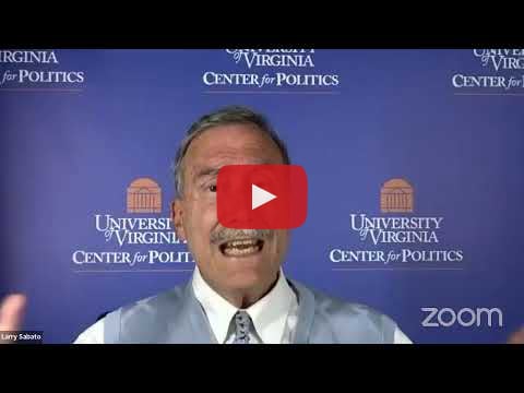 Congress, the White House and democracy at a crossroads: A conversation with Larry Sabato