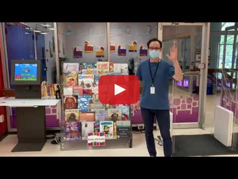 Welcome back to your library!  Children's and Teen Librarian, Ben, shares a few of the newer collections found in the Main Library's kids' section such as the junior Indigenous books, board games, disc golf sets, puzzles and more! Hope to see you soon!
