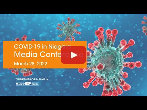 Video link for COVID-19 media conference on March 28, 2022