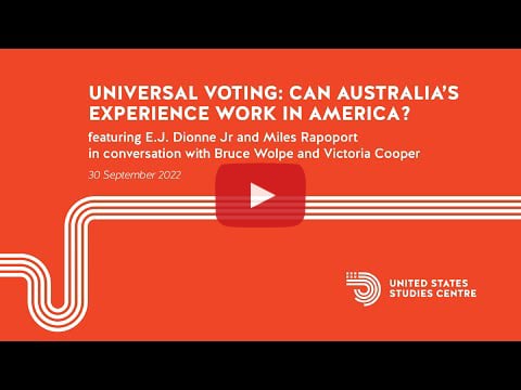 Universal voting: Can Australia's experience work in Australia?
