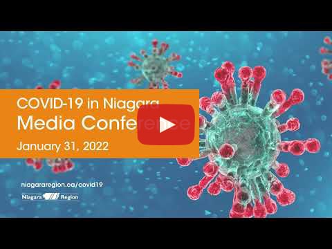 Video link for COVID-19 media conference on Jan. 31, 2022