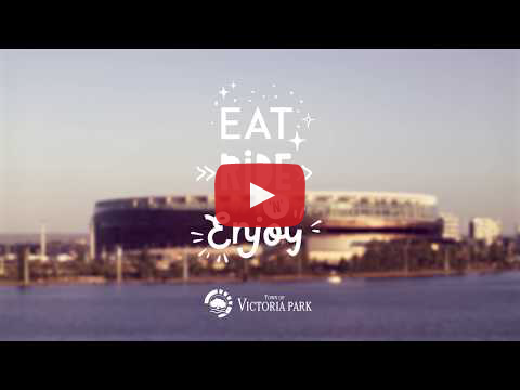 Video promoting the Town's Eat, Ride 'n' Enjoy campaign for football fans