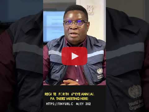 6th EYE Annual Partners' Meeting teaser - Dr William Komakech