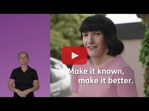 'Make it know, make it better' video