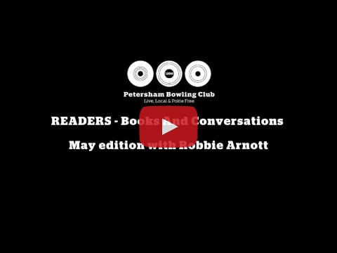 Robbie Arnott Readers event