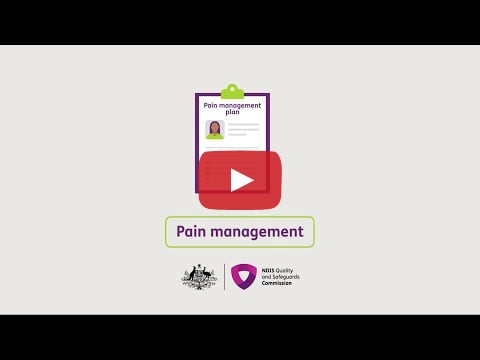 Pain management practice alert animation