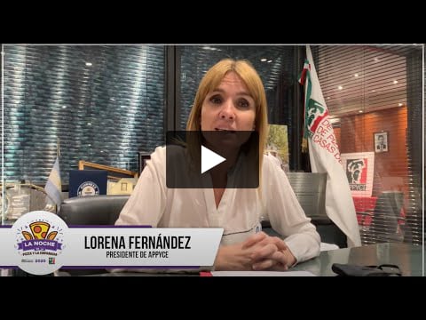 Mensaje de concientización de la Presidente de APPYCE Lorena Fernández