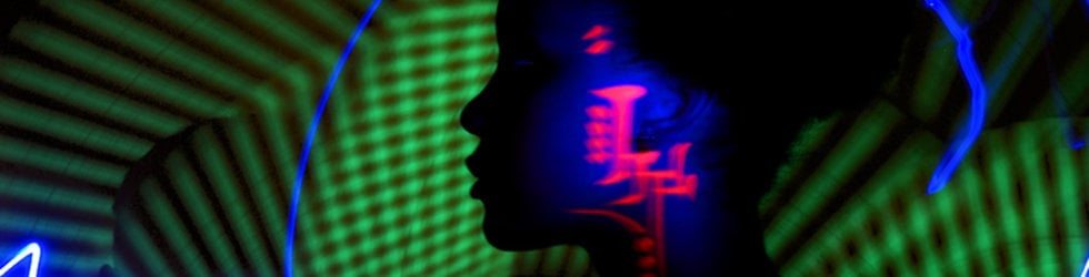 light-painting art