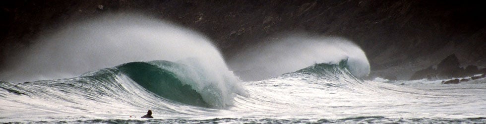 Surfing waves