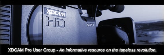 XDCAM Pro User Group