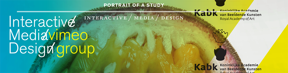 Interactive/Media/Design at KABK
