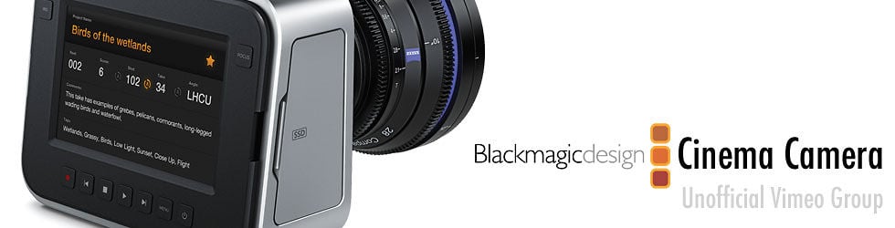 Blackmagic Cinema Camera