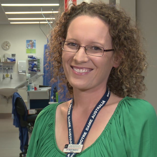 Dr Heidi Waldron, CCP