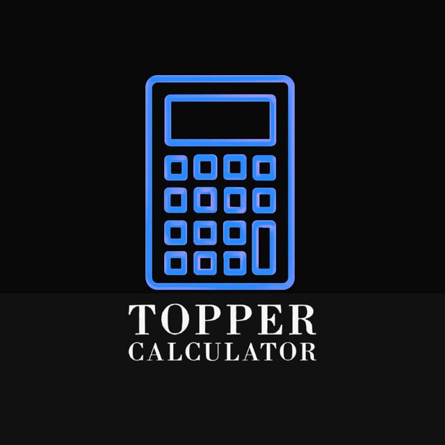 Topper Calculator