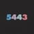 5443
