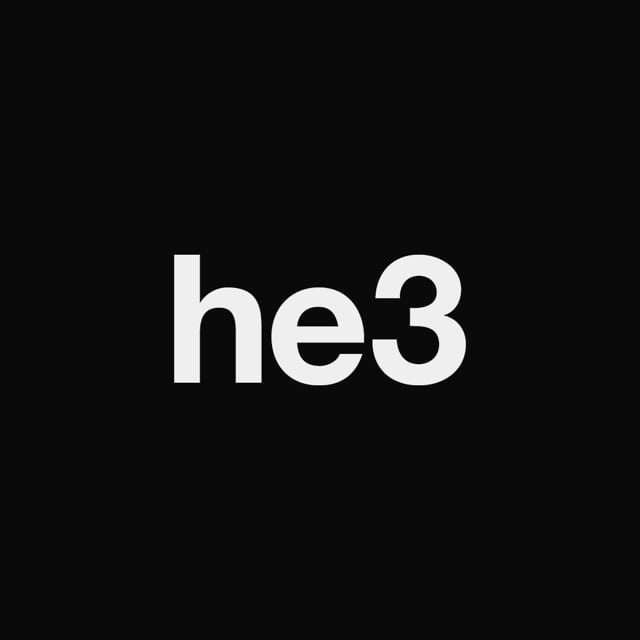 He 3. Helium 3. Гелиум 3.