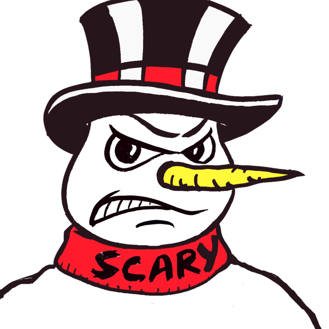 Freaky The Scary Snowman