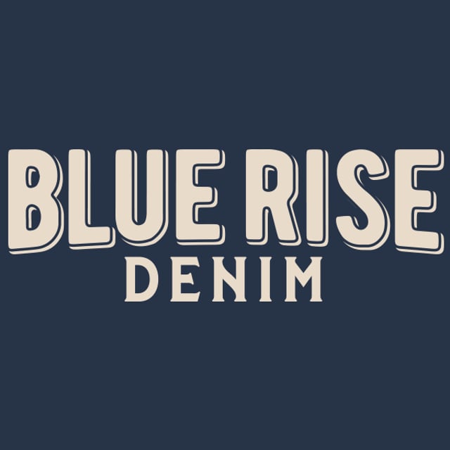 blue rise denim