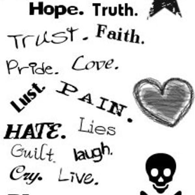 Hope truth. Truth Faith. I hate Lie. Hate Lie.