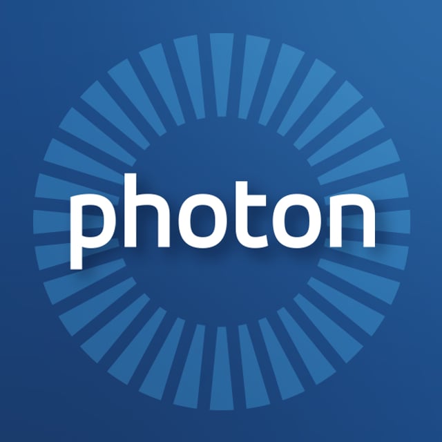 Photon. Photon engine. Photon pun. Photon logo. Логотип Photon networking.