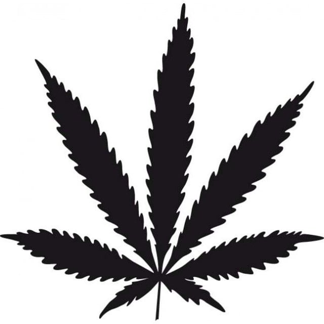 Эскиз тату лист конопли перерыв в курении марихуаны
