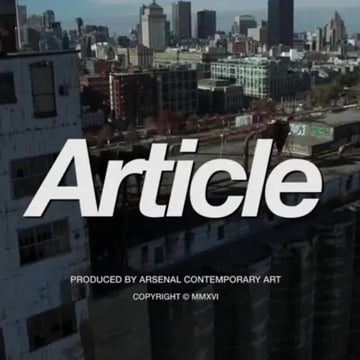 Vimeo profile picture for @article