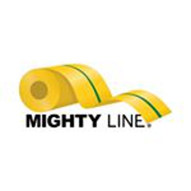 Mighty Line 3 Yellow With Black Chevrons Anti-Slip Floor Tape - 60' Roll -  Strapping Products