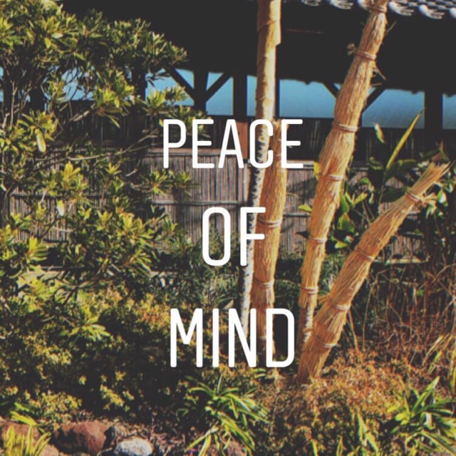 peace of mind